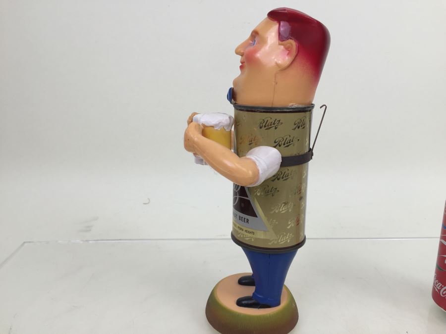 Vintage 1959 Blatz Beer Man Beer Advertising Missing Flag Breweriana [Photo 9]