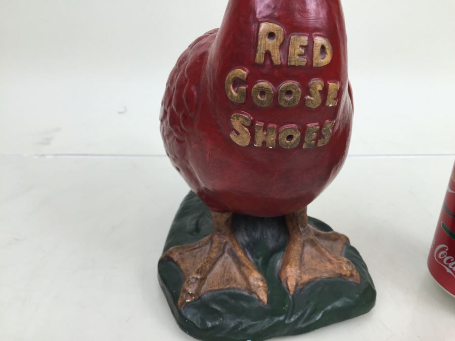 Red Goose Shoes Red Goose Advertising Store Display Statue 'Chalk Ware' [Photo 2]