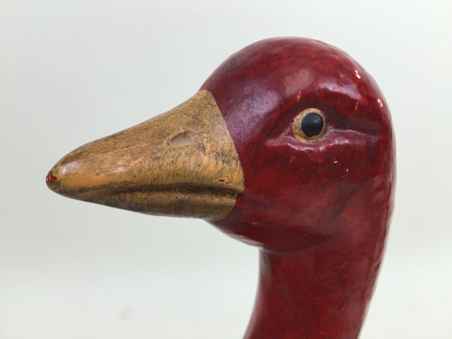 Red Goose Shoes Red Goose Advertising Store Display Statue 'Chalk Ware' [Photo 15]