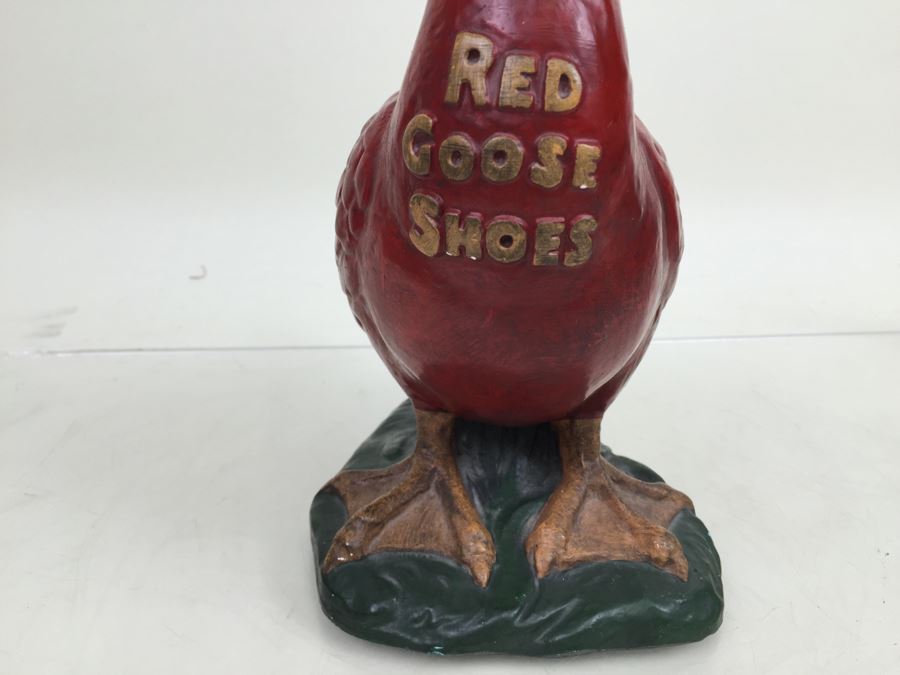 Red Goose Shoes Red Goose Advertising Store Display Statue 'Chalk Ware' [Photo 14]