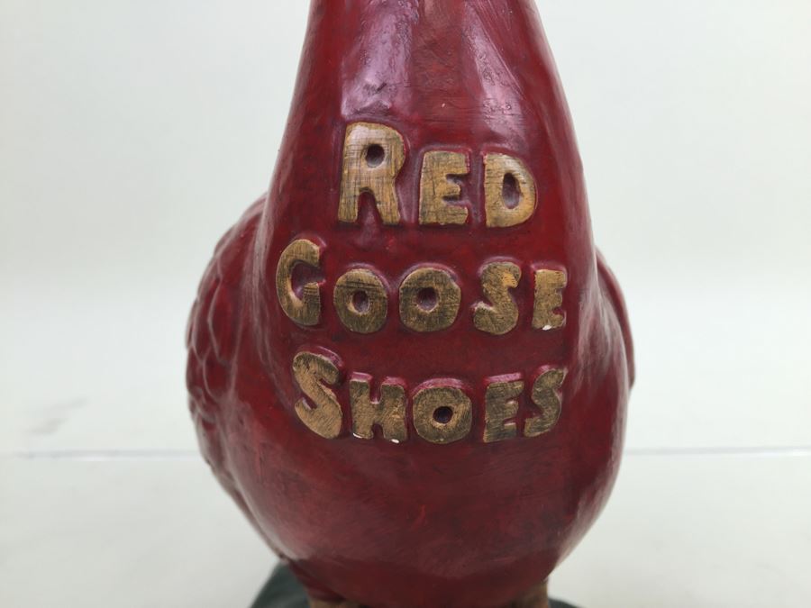 Red Goose Shoes Red Goose Advertising Store Display Statue 'Chalk Ware' [Photo 4]