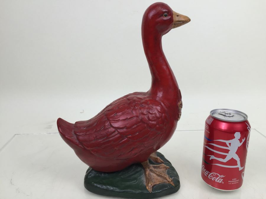 Red Goose Shoes Red Goose Advertising Store Display Statue 'Chalk Ware' [Photo 3]