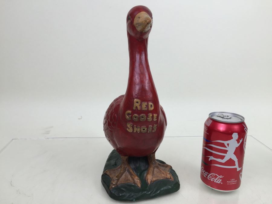Red Goose Shoes Red Goose Advertising Store Display Statue 'Chalk Ware' [Photo 5]