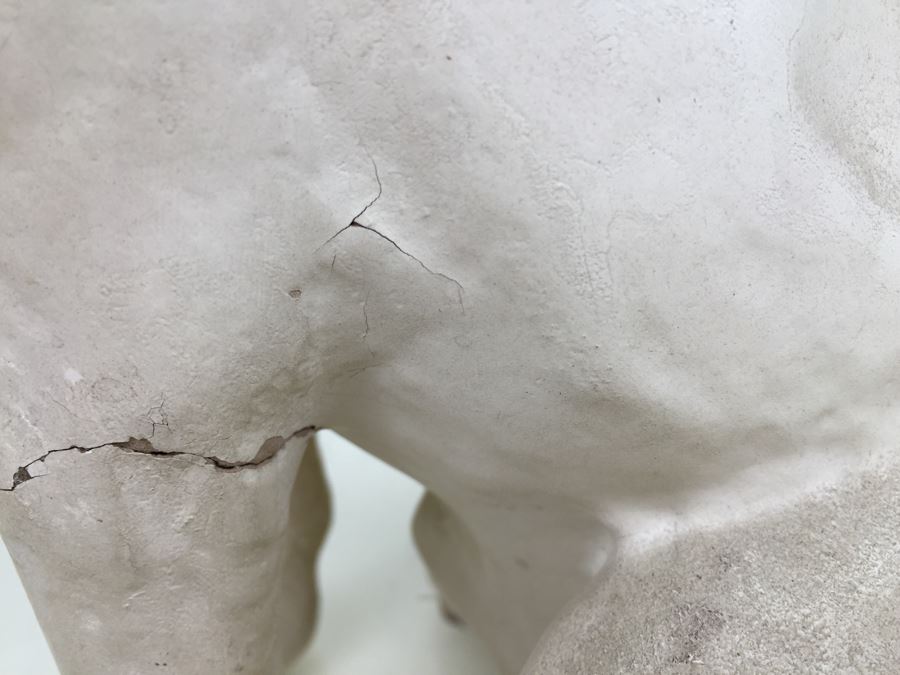 RCA Nipper Dog Statue Old King Cole Paper Mache Store Display Canton Ohio [Photo 13]