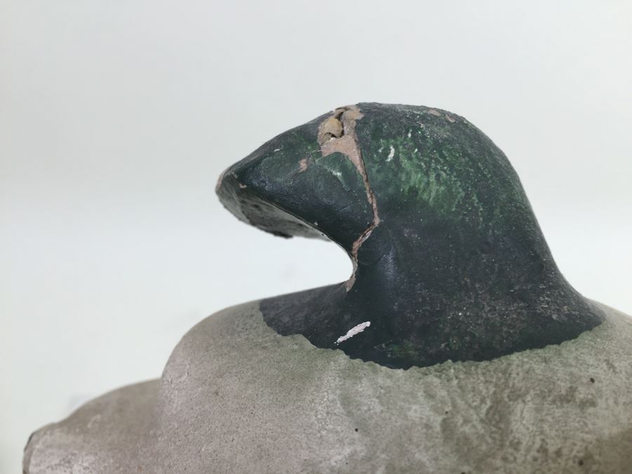 RCA Nipper Dog Statue Old King Cole Paper Mache Store Display Canton Ohio [Photo 11]