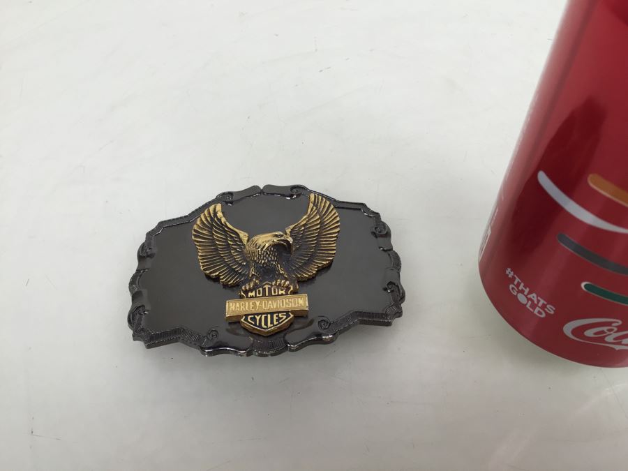 Harley-Davidson Motor Cycles Belt Buckle [Photo 4]