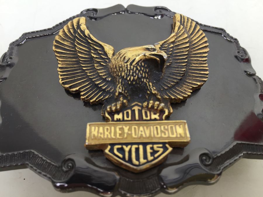 Harley-Davidson Motor Cycles Belt Buckle [Photo 3]