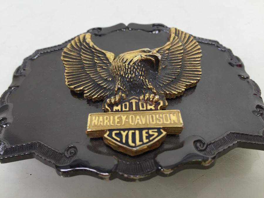 Harley-Davidson Motor Cycles Belt Buckle [Photo 5]