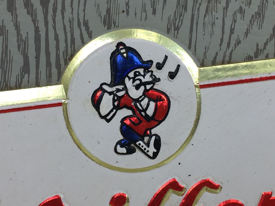 Pfeiffer's Famous Beer Trophy Head Plaque Series For Pfeiffer Brewing Co Black Bass Bar Liquor Store Advertising [Photo 6]