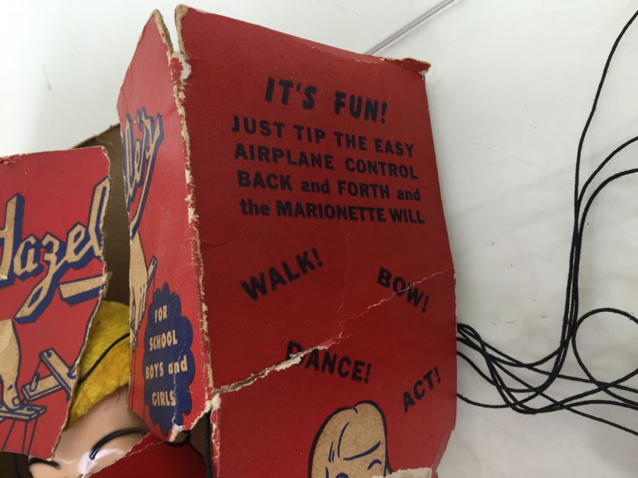 Hazelle's Popular Marionettes 'Robin Hood' 809 Puppet With Damaged Box [Photo 12]