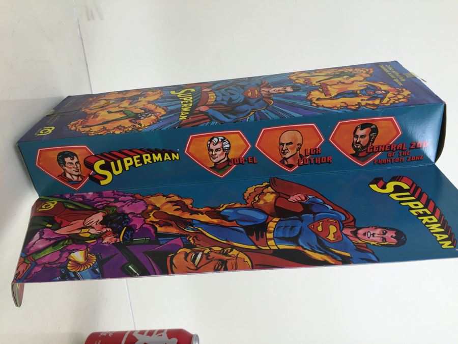 MEGO Superman Fly Away Action Figure 12 1/2' Size New In Box 87001 Vintage 1977 [Photo 22]
