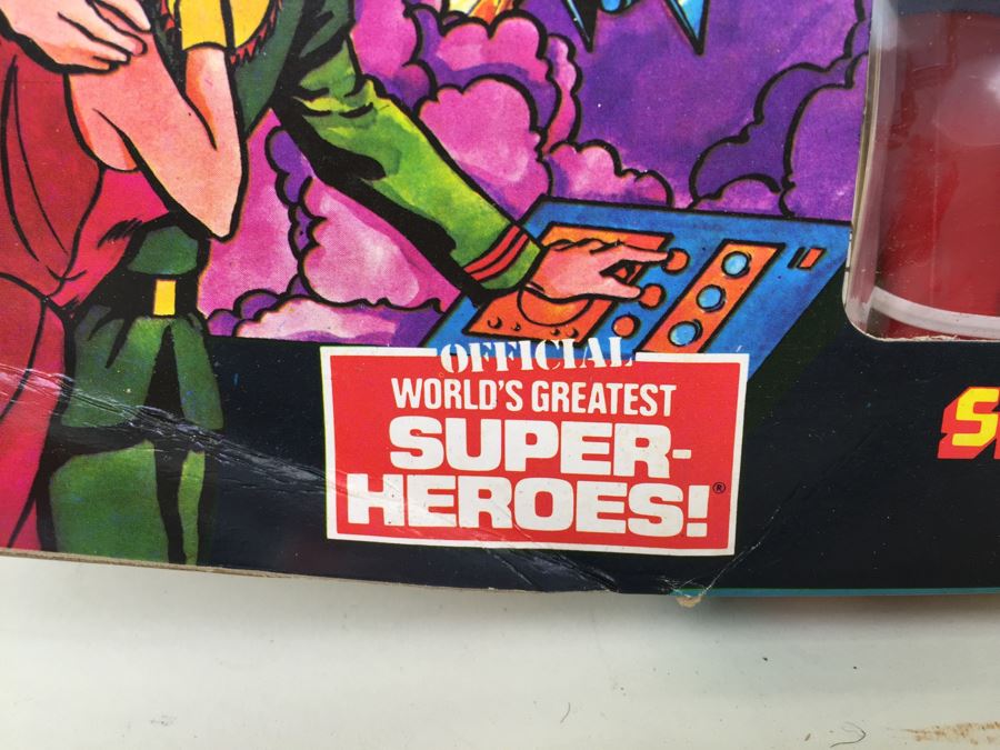 MEGO Superman Fly Away Action Figure 12 1/2' Size New In Box 87001 Vintage 1977 [Photo 8]