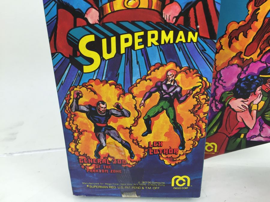 MEGO Superman Fly Away Action Figure 12 1/2' Size New In Box 87001 Vintage 1977 [Photo 18]
