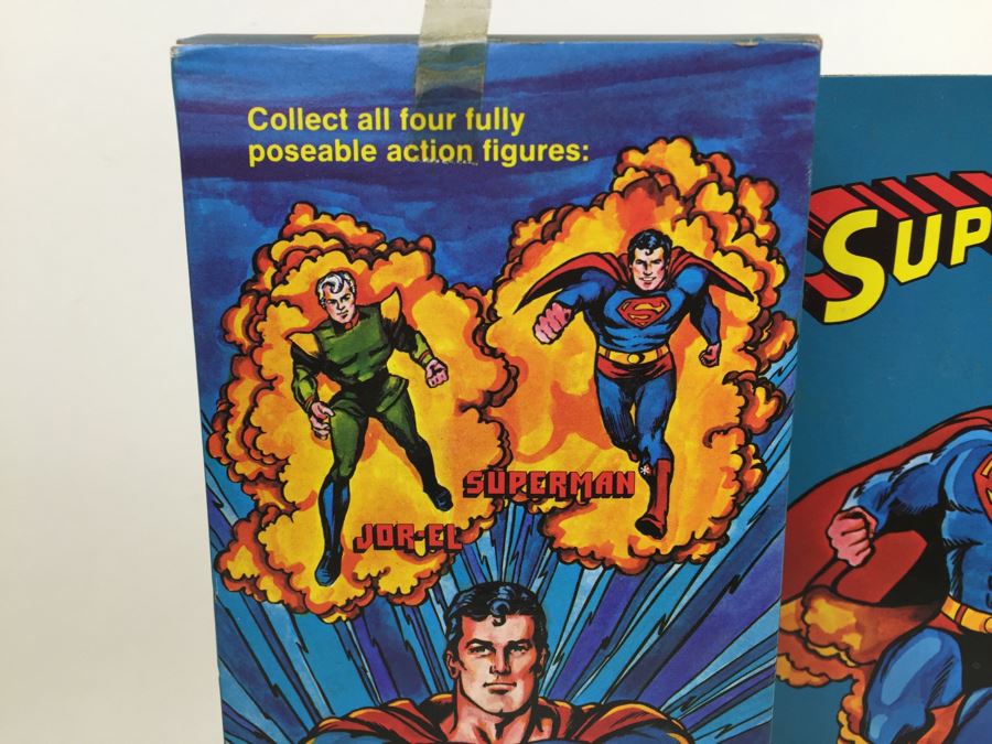 MEGO Superman Fly Away Action Figure 12 1/2' Size New In Box 87001 Vintage 1977 [Photo 16]