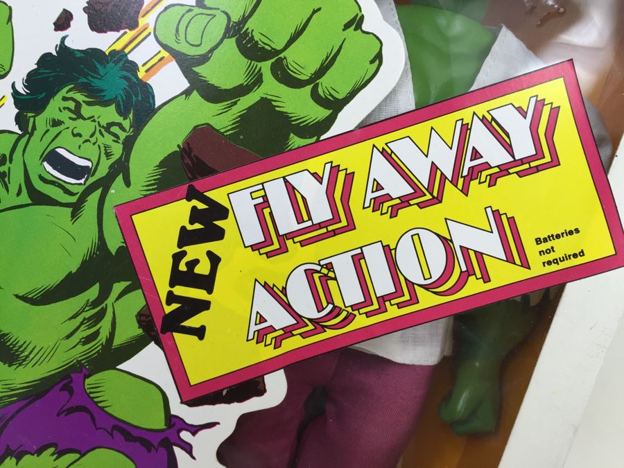 MEGO The Incredible HULK Fly Away Action Figure 12' Size New In Box 81304 Vintage 1978 [Photo 8]
