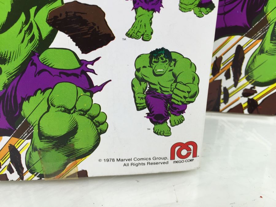 MEGO The Incredible HULK Fly Away Action Figure 12' Size New In Box ...