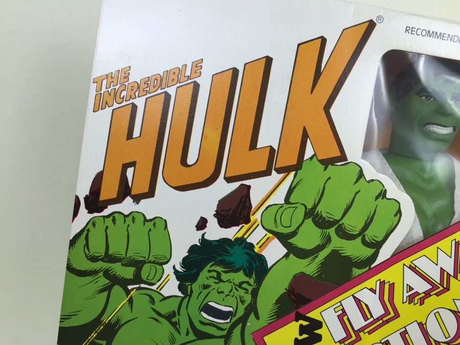 MEGO The Incredible HULK Fly Away Action Figure 12' Size New In Box ...