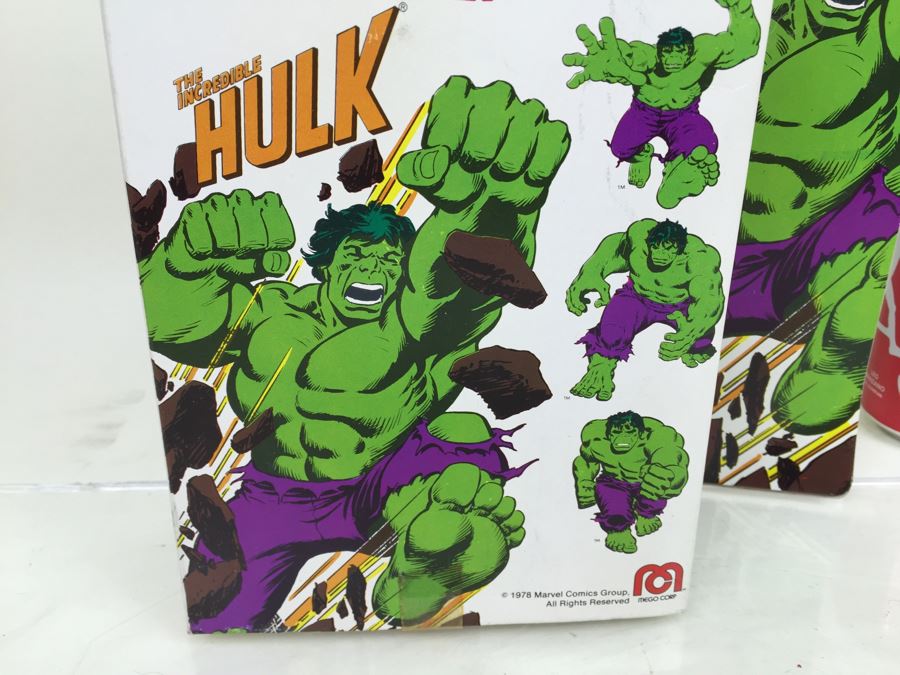 MEGO The Incredible HULK Fly Away Action Figure 12' Size New In Box 81304 Vintage 1978 [Photo 15]