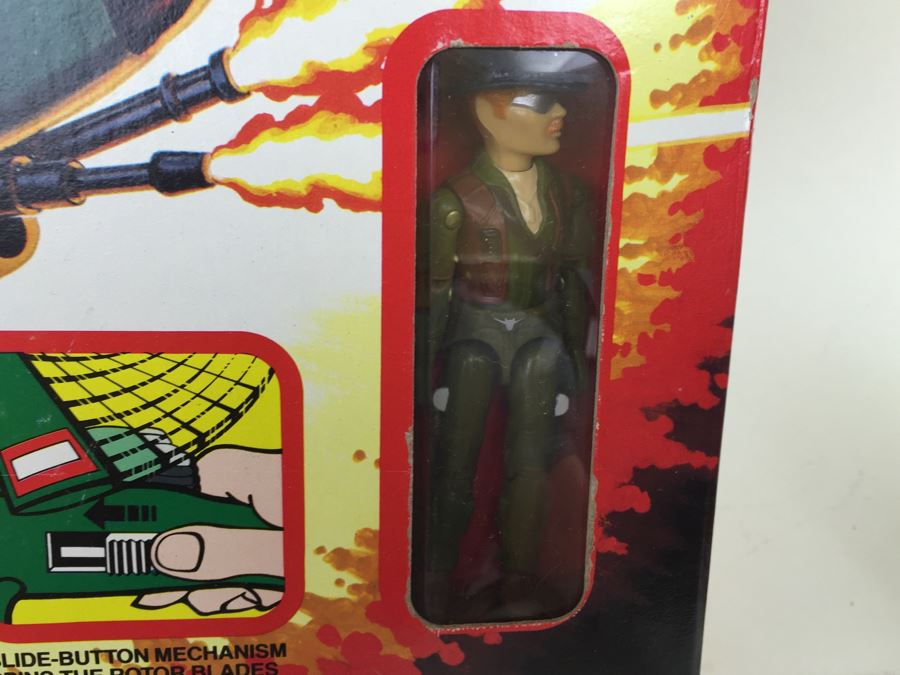 G.I. Joe Assault Copter Dragonfly (XH-1) New In Box Hasbro 6025 Vintage 1983 [Photo 8]