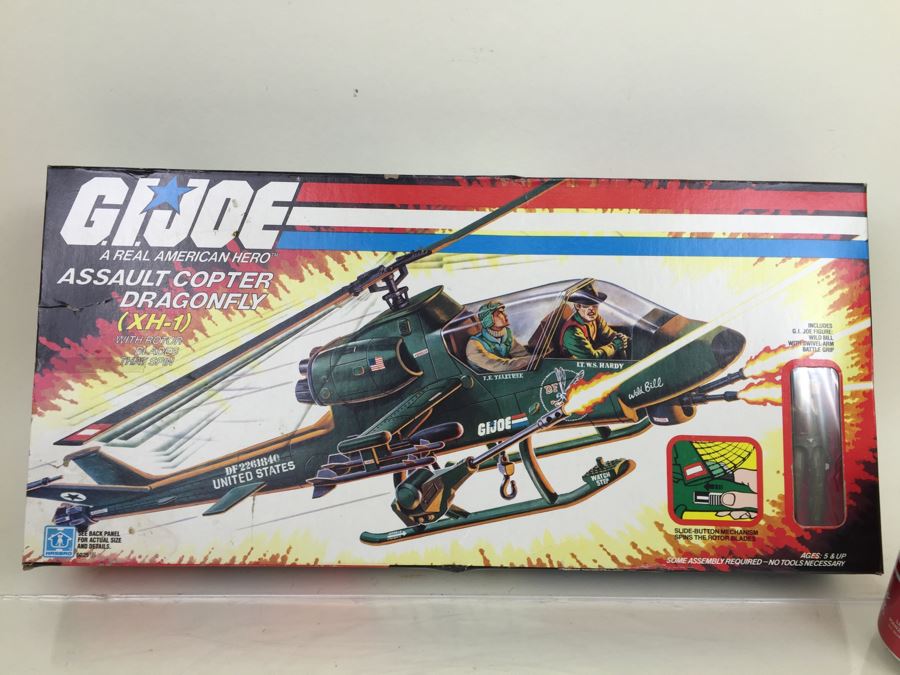 G.I. Joe Assault Copter Dragonfly (XH-1) New In Box Hasbro 6025 Vintage 1983 [Photo 4]