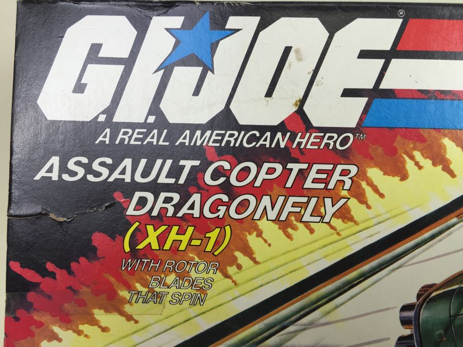 G.I. Joe Assault Copter Dragonfly (XH-1) New In Box Hasbro 6025 Vintage 1983 [Photo 3]