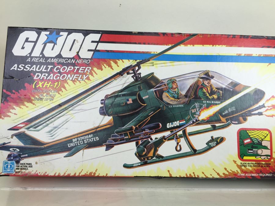 G.I. Joe Assault Copter Dragonfly (XH-1) New In Box Hasbro 6025 Vintage 1983 [Photo 6]