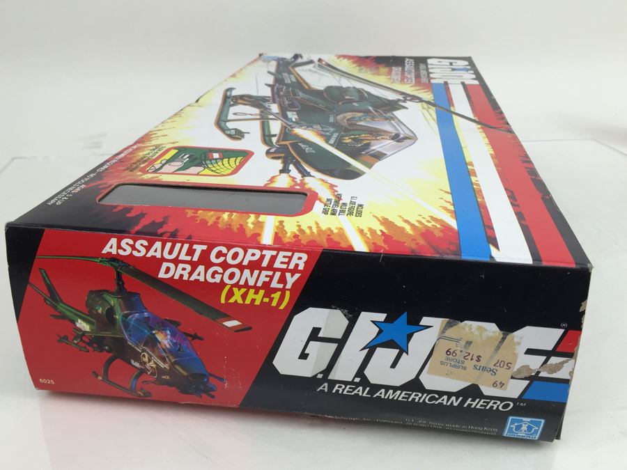 G.I. Joe Assault Copter Dragonfly (XH-1) New In Box Hasbro 6025 Vintage 1983 [Photo 15]