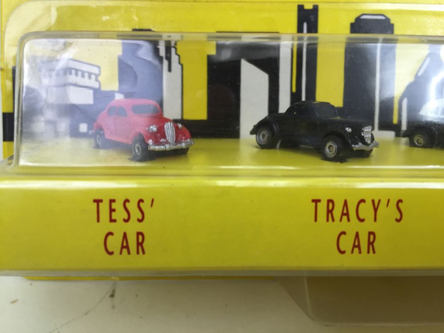 ERTL Dick Tracy Micro Size Set Of Cars 2672 New In Packaging Vintage 1990 Walt Disney Company [Photo 7]