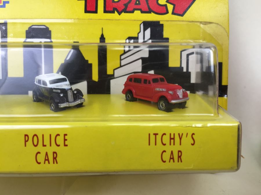 ERTL Dick Tracy Micro Size Set Of Cars 2672 New In Packaging Vintage 1990 Walt Disney Company [Photo 3]