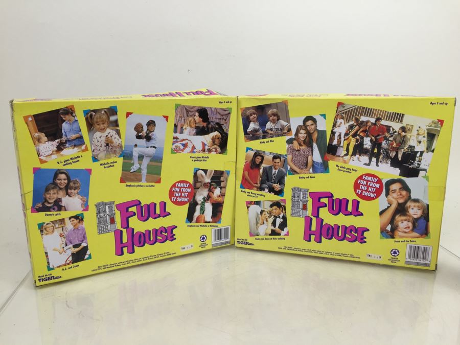 Pair Of FULL HOUSE TV Show Action Figure Sets Danny's Family And Jesse's Family Tiger Toys 86-101 86-102 New In Box Vintage 1993 [Photo 18]