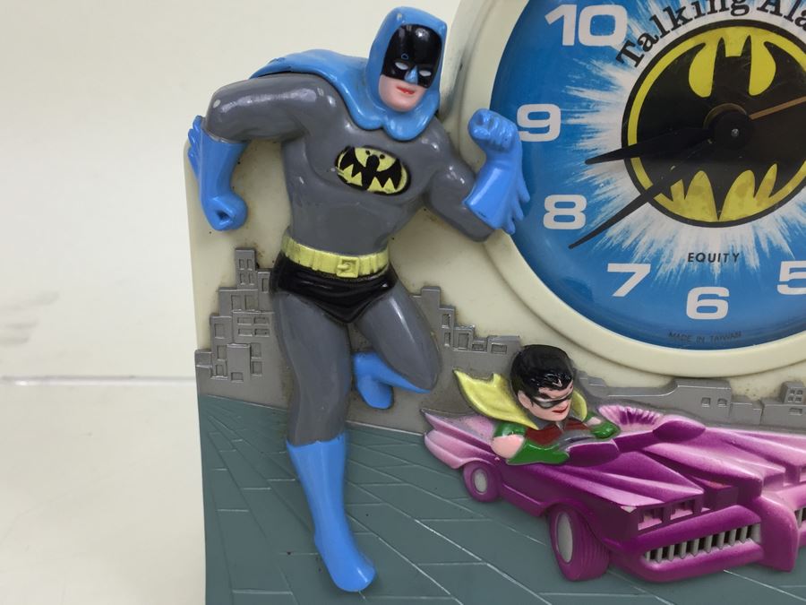 BATMAN And Robin Talking Alarm Equity Vintage 1974 Janex Corp [Photo 3]