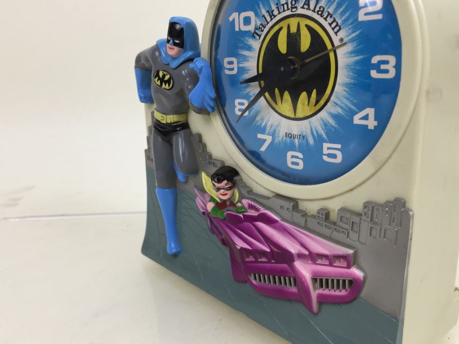 BATMAN And Robin Talking Alarm Equity Vintage 1974 Janex Corp [Photo 10]