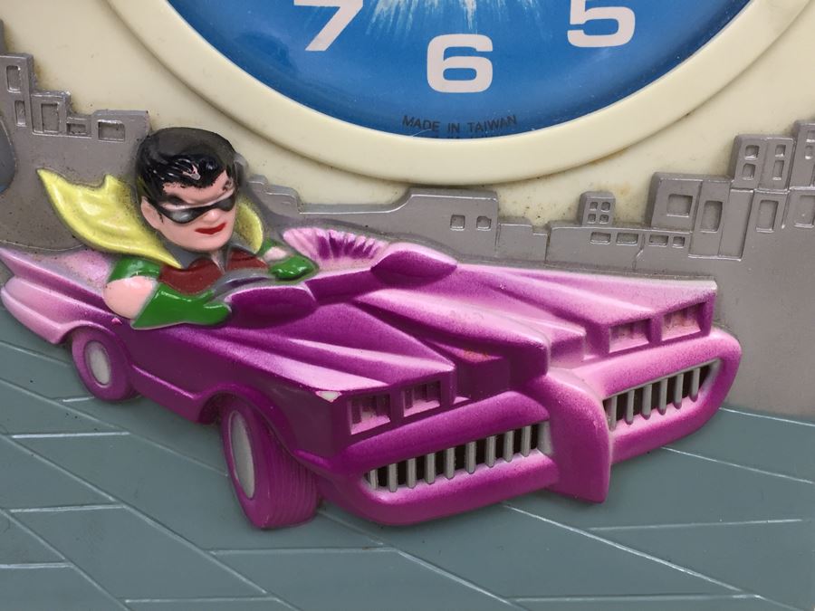 BATMAN And Robin Talking Alarm Equity Vintage 1974 Janex Corp [Photo 7]