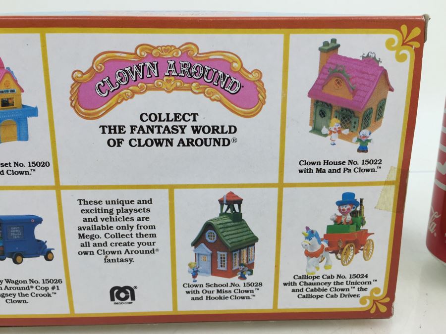 MEGO Calliope Cab With Chauncey The Unicorn And Cabbie Clown The Calliope Cab Driver Vintage 1981 New In Box [Photo 14]