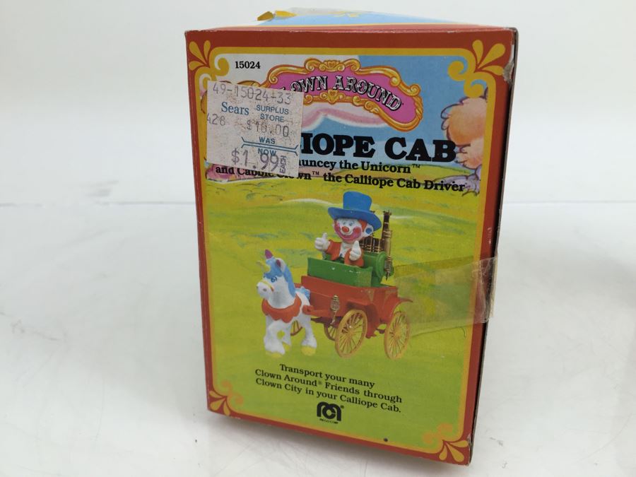 MEGO Calliope Cab With Chauncey The Unicorn And Cabbie Clown The Calliope Cab Driver Vintage 1981 New In Box [Photo 15]