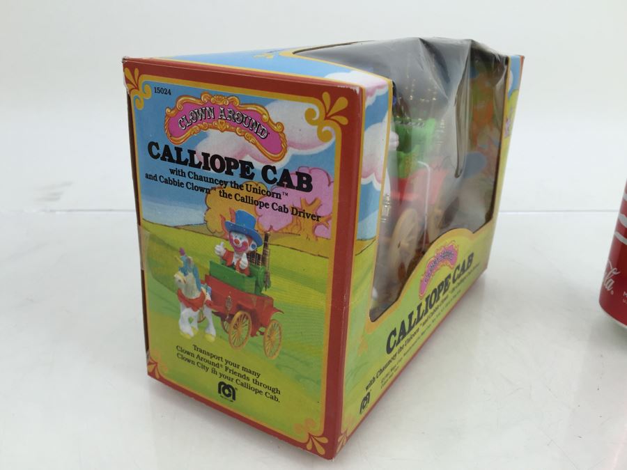 MEGO Calliope Cab With Chauncey The Unicorn And Cabbie Clown The Calliope Cab Driver Vintage 1981 New In Box [Photo 11]