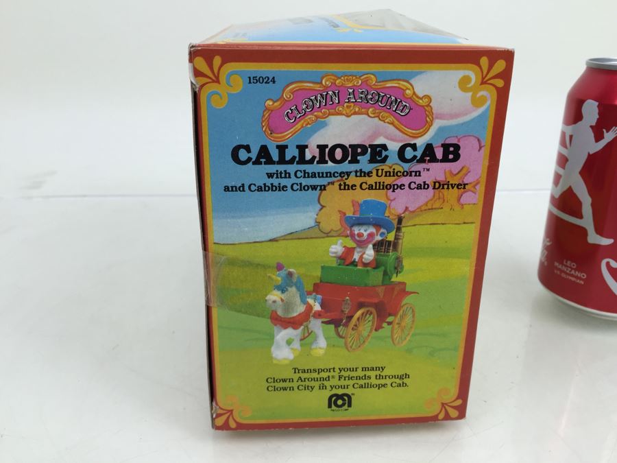 MEGO Calliope Cab With Chauncey The Unicorn And Cabbie Clown The Calliope Cab Driver Vintage 1981 New In Box [Photo 12]