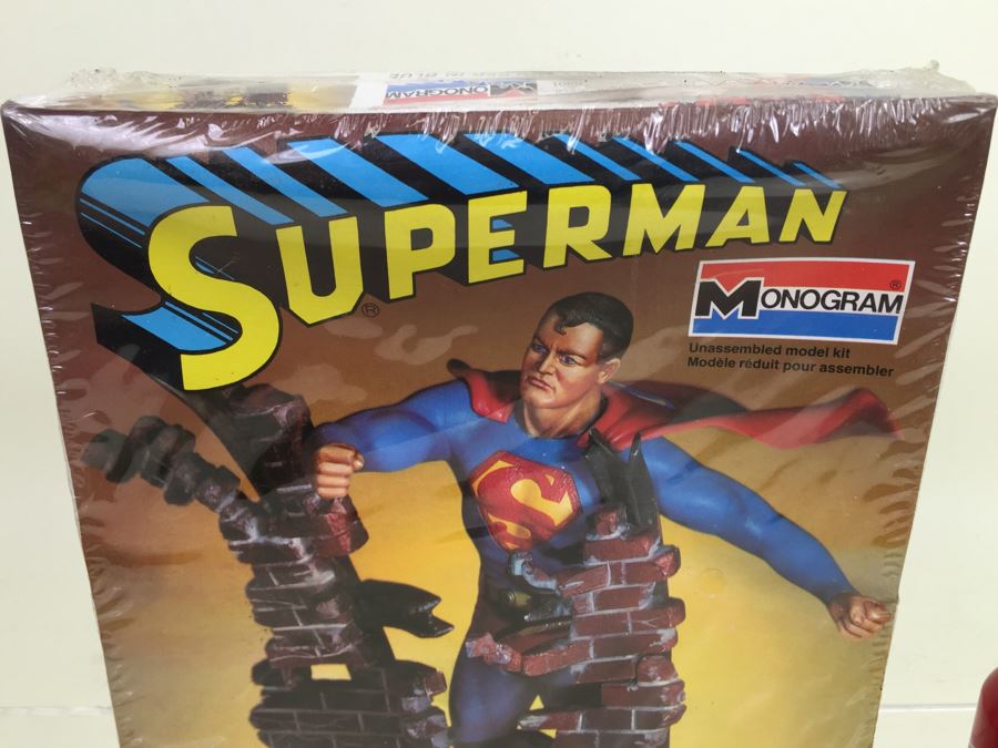 SUPERMAN  MONOGRAM  1978 Plastic Model Kit  VERY RARE Still Factory Sealed 