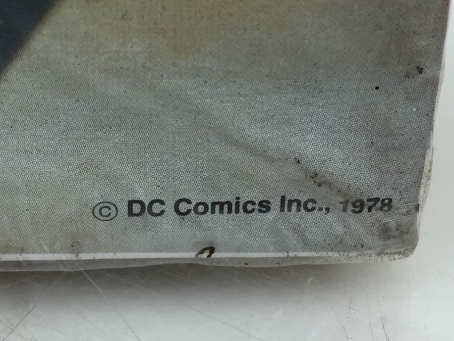 SUPERMAN MONOGRAM Model Kit Featuring Superman Punching Through Brick Wall 8' Tall 6301 New In Box Sealed DC Comics Vintage 1978 [Photo 8]