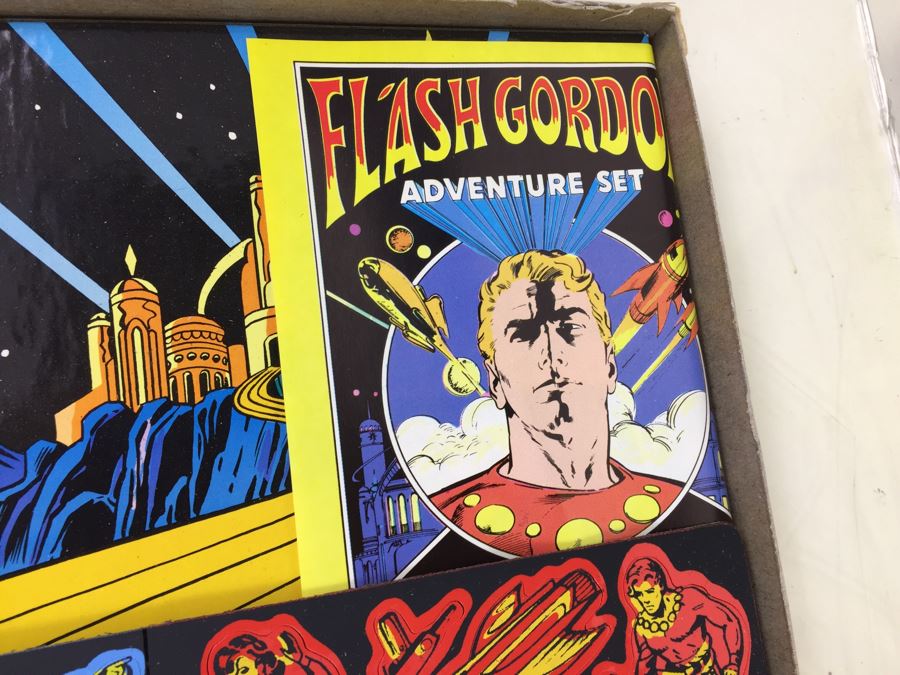 Pair Of Flash Gordon Adventure Set Colorforms New In Box Vintage 1980 [Photo 15]