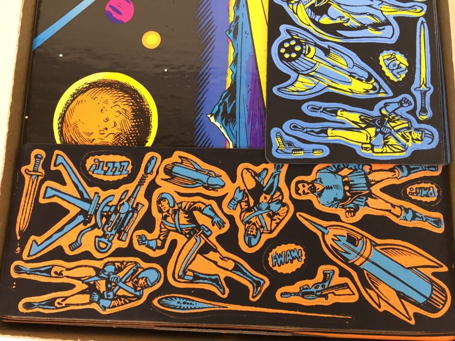 Pair Of Flash Gordon Adventure Set Colorforms New In Box Vintage 1980 [Photo 13]