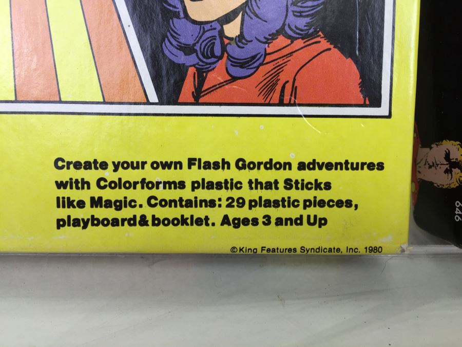Pair Of Flash Gordon Adventure Set Colorforms New In Box Vintage 1980 [Photo 9]