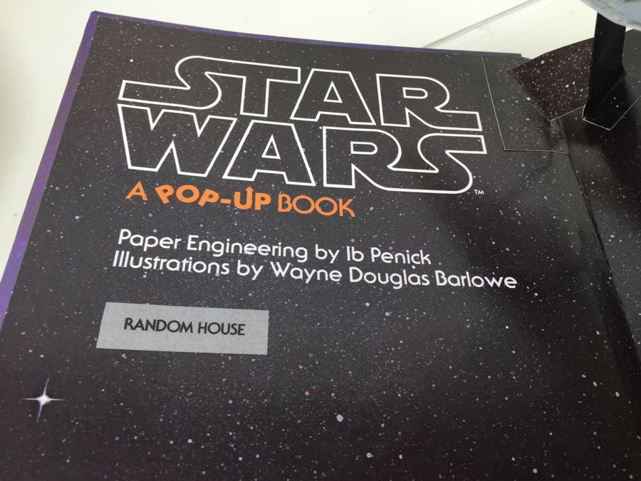 STAR WARS A Pop-Up Book Random House Vintage 1978 [Photo 9]