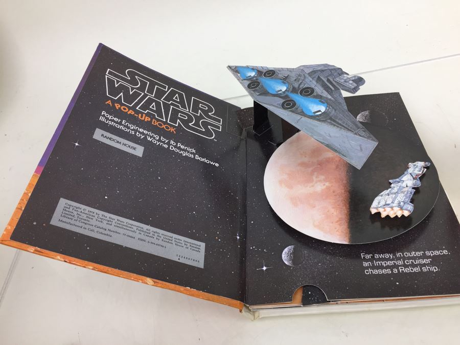 STAR WARS A Pop-Up Book Random House Vintage 1978 [Photo 7]