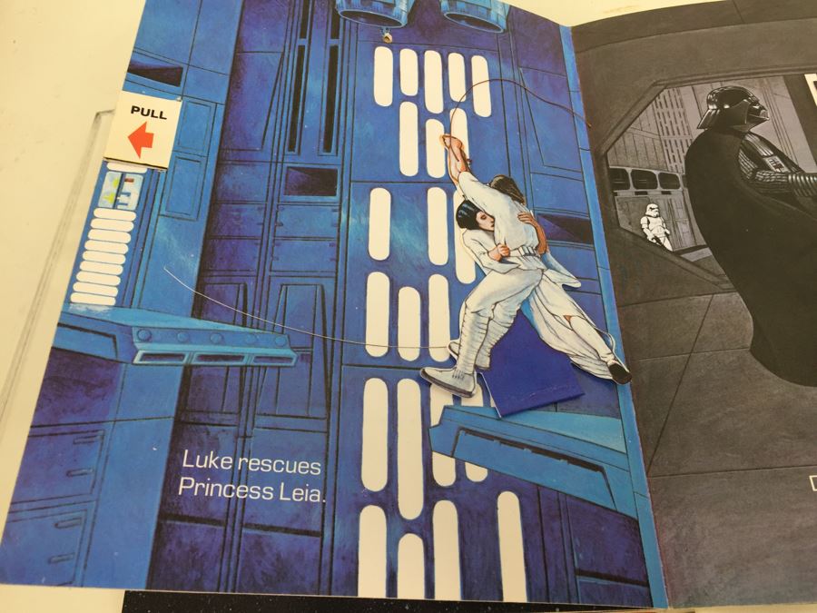 STAR WARS A Pop-Up Book Random House Vintage 1978 [Photo 20]