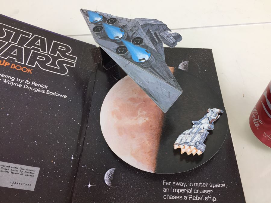 STAR WARS A Pop-Up Book Random House Vintage 1978 [Photo 11]