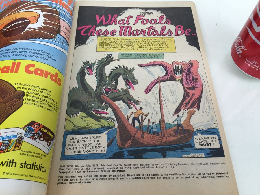 STAR TREK Whitman Comic Book #53 Vintage 1978 [Photo 8]