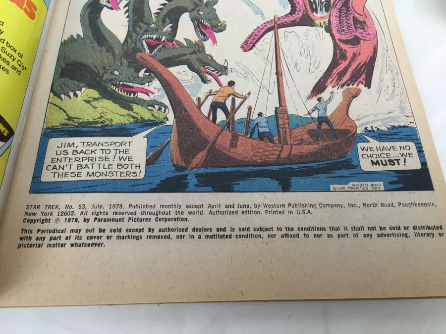 STAR TREK Whitman Comic Book #53 Vintage 1978 [Photo 7]