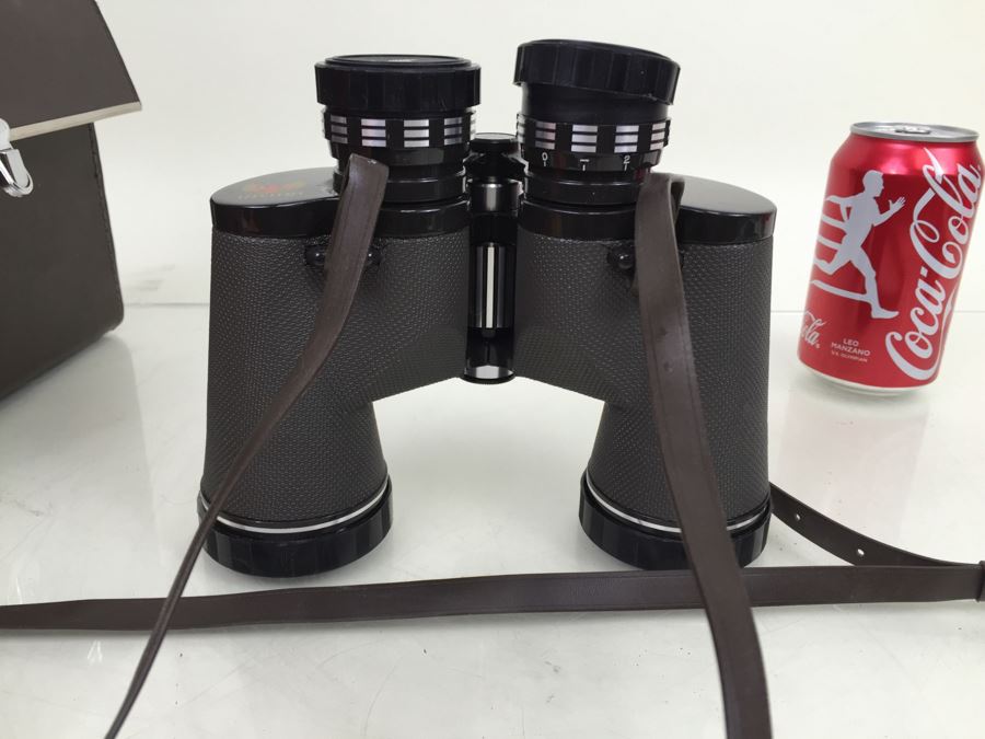 TAYLOR Field Binoculars 7 X 50 Model No. 2852 Japan With Case Like New [Photo 11]