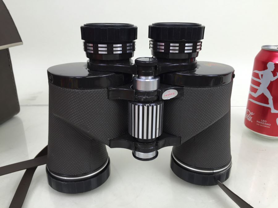TAYLOR Field Binoculars 7 X 50 Model No. 2852 Japan With Case Like New [Photo 13]